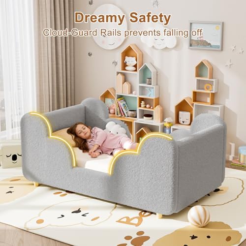 Toddler Bed Frame, Toddler Bed Upholstered, Toddler Floor Bed