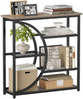 Snughome Entryway Table, Narrow Console Table, Industrial Sofa Table with 5 Tier Storage Shelves, Entrance Table for Hallway, Behind The Couch, Living Room, Foyer, Grey