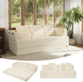 COMAX Futon Sofa Bed, Convertible Sofa Bed, Folding Boneless Couches