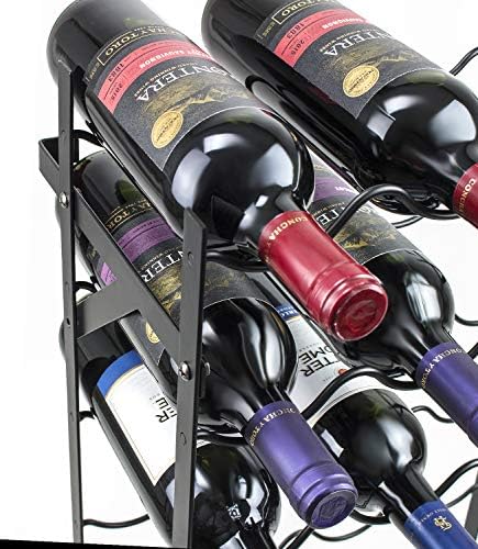 Sorbus Freestanding Floor Wine Rack, Home Bar & Cellar Storage (150 Bottle)