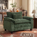 Oprisen 53" Modular Sectional Sofa, Comfy Single Sofa Deep Cloud Couch