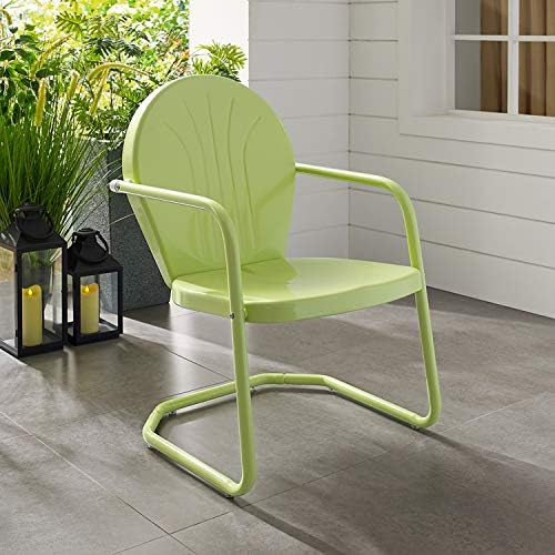 Crosley Furniture Griffith Retro Metal Outdoor Chair