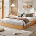 GarveeHome Wood Platform Bed Frame, Full Bed Frame Without Headboard