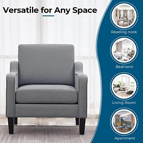 VINGLI Accent Chairs Set of 2, Modern Traditional Armchair for Living Room