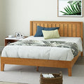 Zinus Alexis Deluxe Wood Platform Bed Frame with Headboard, Queen