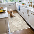 HY HAOYUNLAI Washable Neutral 3x5 Area Rug Living Room Non-Slip Carpet