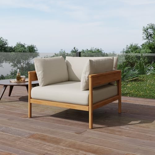 Acanva Vento Outdoor Patio Furniture Set, Armchair