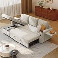 Ball & Cast 80" Sectional Sleeper Sofa Bed Pull Out Couches for Living Room