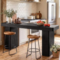 Tribesigns 70.9" Extra Long Bar Table, Modern Counter Height Home Bar Table