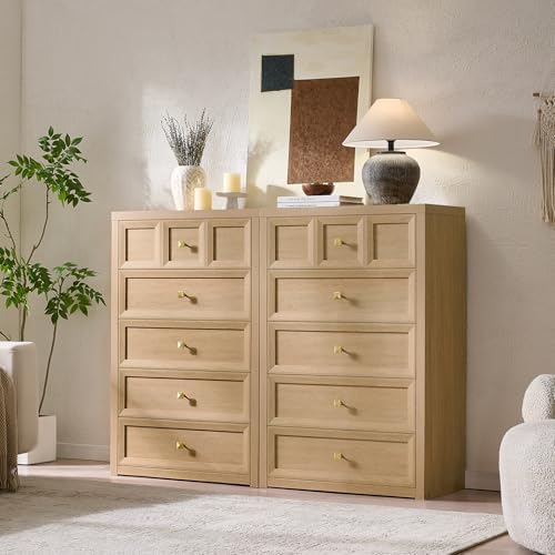 Dresser and Nightstand Sets 2 Piece for Bedroom Set Furniture