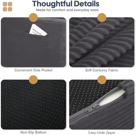 COMAX Futon Sofa Bed, Convertible Sofa Bed, Folding Boneless Couches