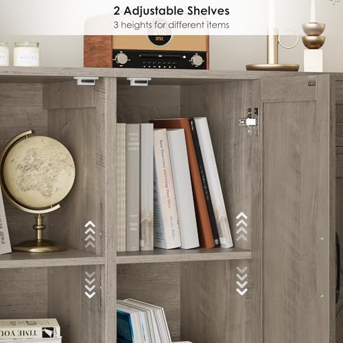 BOTLOG 71” Large Sideboard Buffet Cabinet with Storage