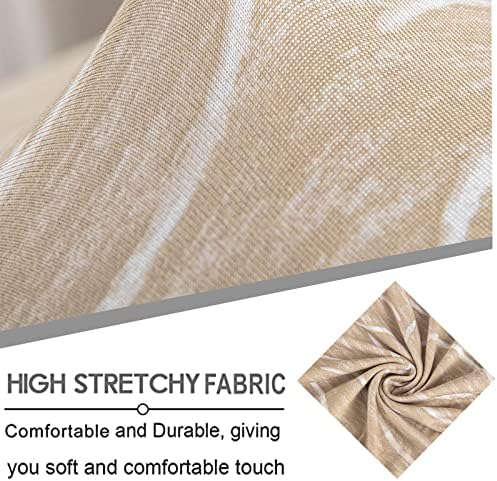 Eco-Ancheng Armless Chair Slipcover Removable Armless Accent Chairs Covers Washable Armless Slipper Chair Slipcover Printed Armless Chair Furniture Protector Covers for Living Dining Room Hotel