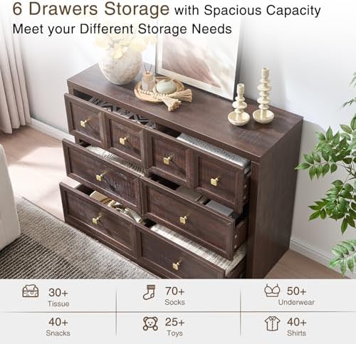 Dresser and Nightstand Sets 2 Piece for Bedroom Set Furniture