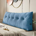 Wedge Headboard Pillow Twin XL, College Dorm Essentials Bed Reading
