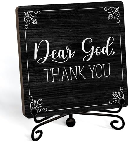 Home Decor, Farmhouse Shelf Decor For Living Room, Boho Aesthetic Table Decorations, Christian Gifts For Women Men, Entryway Tv Stand Fireplace Mantle Coffee Table Decoration (god-16)