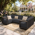 LazySunsets Patio Furniture Set with 10'' Ultra-Thick Cushions
