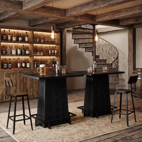 Tribesigns 47" Bar Table, Set of 2