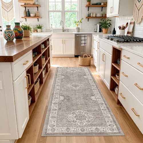 HY HAOYUNLAI 2x6 Kitchen Rugs Non-Slip Machine Washable Runner Rug