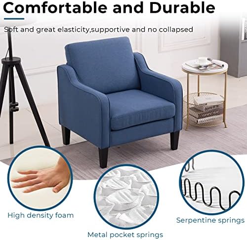 VINGLI Accent Chairs Set of 2, Modern Traditional Armchair for Living Room