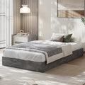 GarveeHome Wood Platform Bed Frame, Twin XL Bed Frame Without Headboard