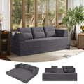 COMAX Futon Sofa Bed, Convertible Sofa Bed, Folding Boneless Couches