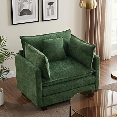 42" Modular Sectional Sofa, Cloud Couch Single-Seat Accent Chair