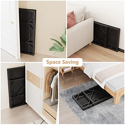 Elephance Folding Desk Writing Computer Desk for Home Office No-Assembly