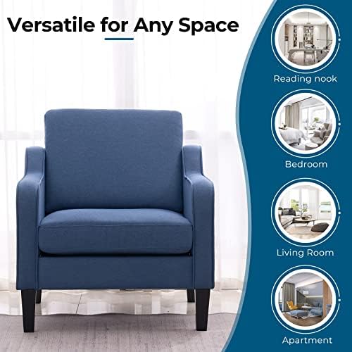 VINGLI Accent Chairs Set of 2, Modern Traditional Armchair for Living Room