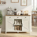 VASAGLE Buffet Cabinet, Coffee Bar with 3 Drawers, Adjustable Shelf