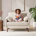 Modern Oversized Accent Reading Chair for Living Room, 43", Chenille, Beige