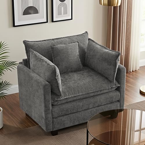 42" Modular Sectional Sofa, Cloud Couch Single-Seat Accent Chair