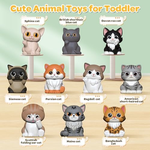 Letapapa Toddler Toys for 1-3 Year Old, Montessori Toys Themed Dog for Baby