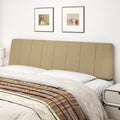 King Size Headboard Only-No Assembly Required, Light Brown