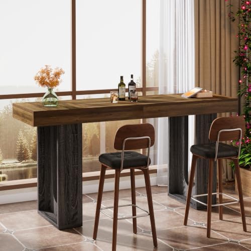 Tribesigns 70.9-Inch Extra Long Bar Table, Modern Counter Height Pub Table