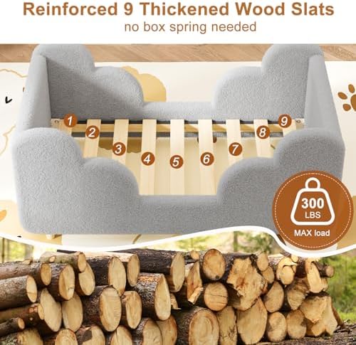 Toddler Bed Frame, Toddler Bed Upholstered, Toddler Floor Bed