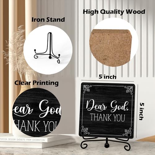 Home Decor, Farmhouse Shelf Decor For Living Room, Boho Aesthetic Table Decorations, Christian Gifts For Women Men, Entryway Tv Stand Fireplace Mantle Coffee Table Decoration (god-16)