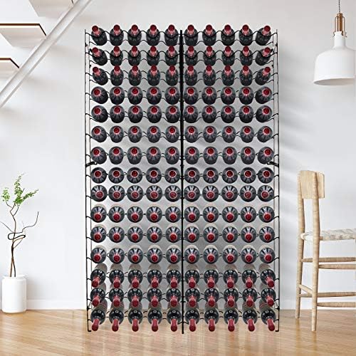 Sorbus Freestanding Floor Wine Rack, Home Bar & Cellar Storage (150 Bottle)
