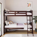 Storkcraft Long Horn Twin-Over-Twin Bunk Bed, Espresso