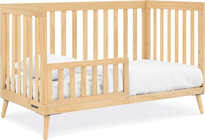 Delta Children Essex 4-in-1 Baby Crib & Mattress, Natural