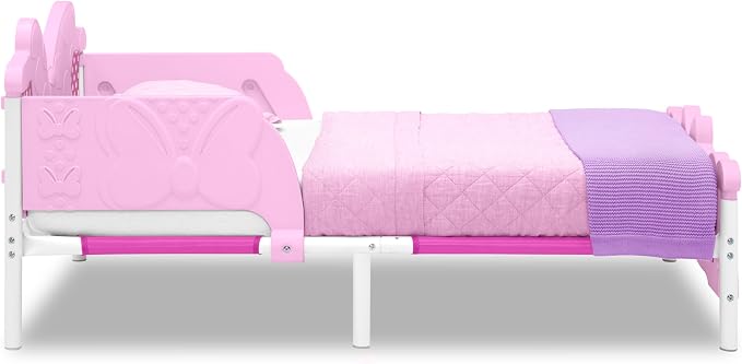Delta Children Minnie Mouse 3D Toddler Bed, Pink