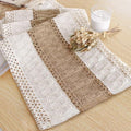 FEXIA Boho Table Runner for Fall Home Decor 12x48 Farmhouse Woven Runner