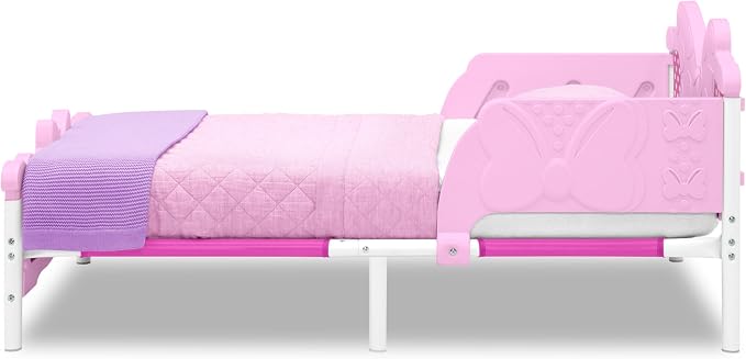 Delta Children Minnie Mouse 3D Toddler Bed, Pink