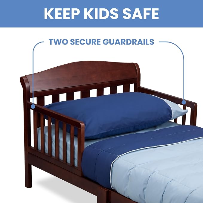 Delta Children Canton Toddler Bed, Cherry