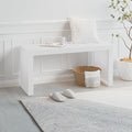APRTAT Bamboo Dining Bench 35 Inch Indoor Wooden Shoe Benches for Entryway