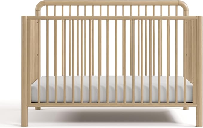 Storkcraft Porto Convertible Crib & Storkcraft Crib Mattress, Driftwood