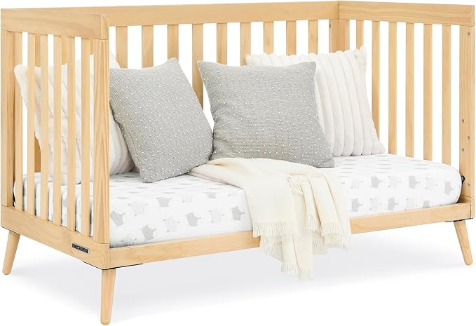 Delta Children Essex 4-in-1 Baby Crib & Mattress, Natural