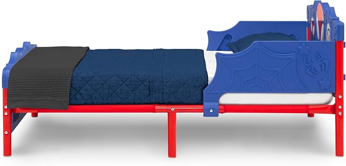 Delta Children Spidey and His Amazing Friends 3D Toddler Bed, Blue