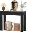 Armocity Small Console Table for Entryway, 32" Farmhouse Narrow Sofa Table