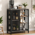 BON AUGURE Liquor Cabinet Bar for Home, Coffee Storage Cabinet
